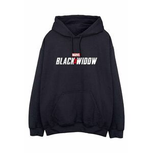 Black Widow Mens Movie Logo Hoodie / Black